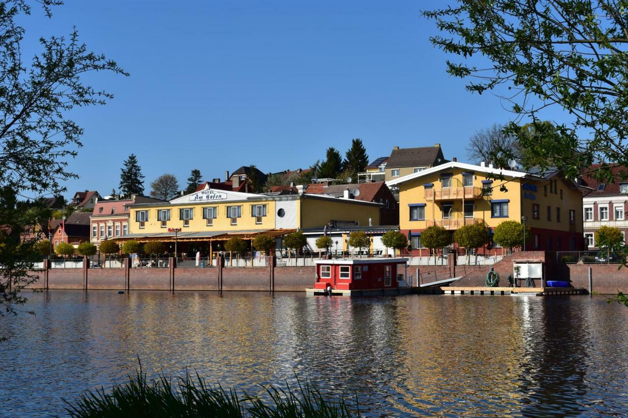Hotel Garni "Am Hafen" Havelberg Dış mekan fotoğraf